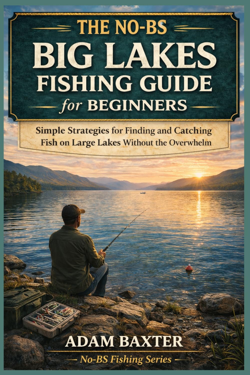 The No-BS Big Lakes Fishing Guide for Beginners: Simple Strategies for Finding and Catching Fish on Large Lakes Without the Overwhelm (No-BS Fishing Series)