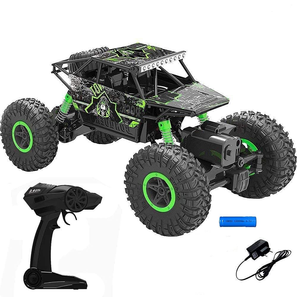 WBD Rechargeable Rock Crawling 4Wd 2.4 Ghz 4X4 Rally Car Remote Control Monster Truck Kids Play Toys (Colour May Very), Multicolor (B0BTW3TY2V) Amazon Price History, Amazon Price Tracker