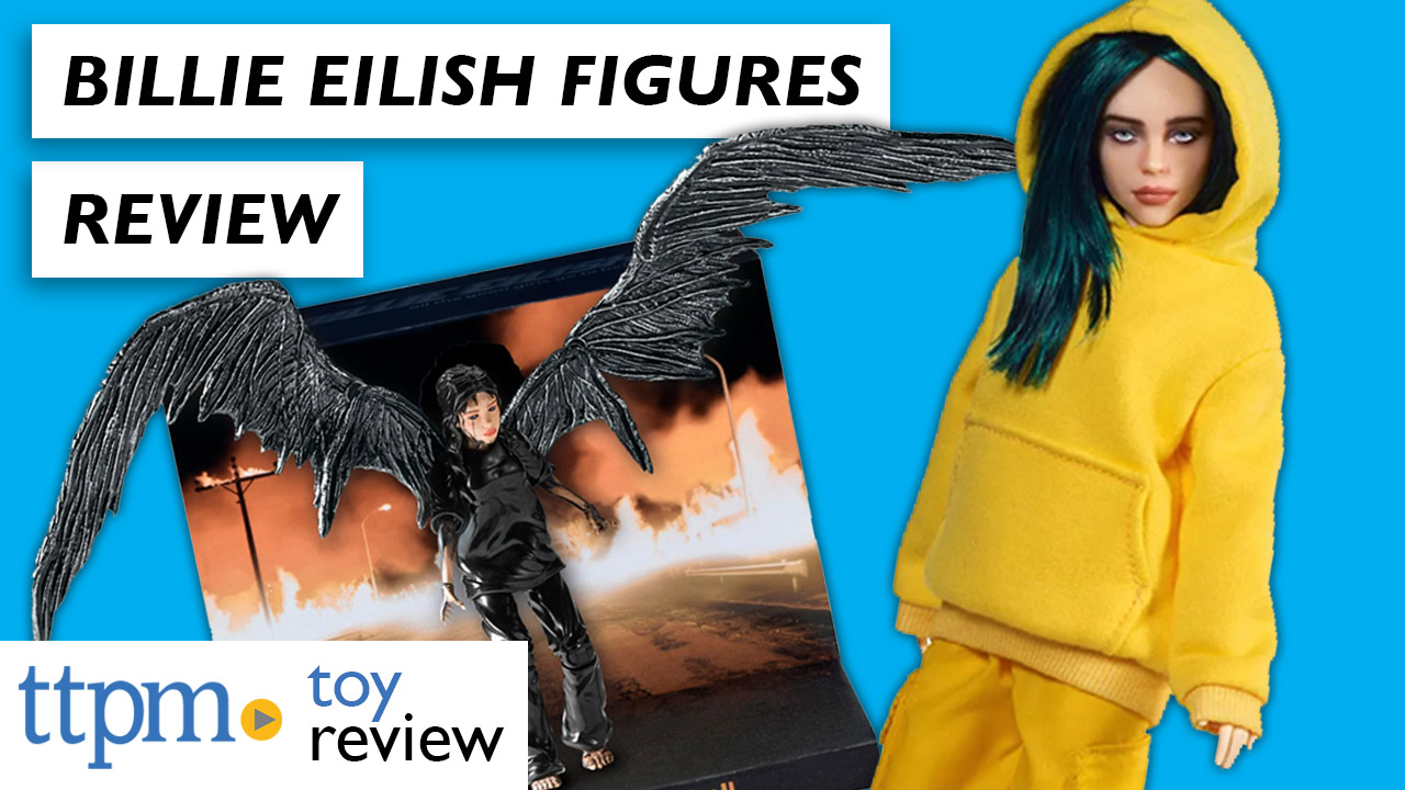 Watch Billie Eilish Figures from Playmates Toys on Amazon Live