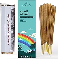 Vista 22 de Paquete de varillas de incienso de pachulí de los años 1960 - (80 varillas) Incienso sin carbón, hecho de flores recicladas Varillas de incienso