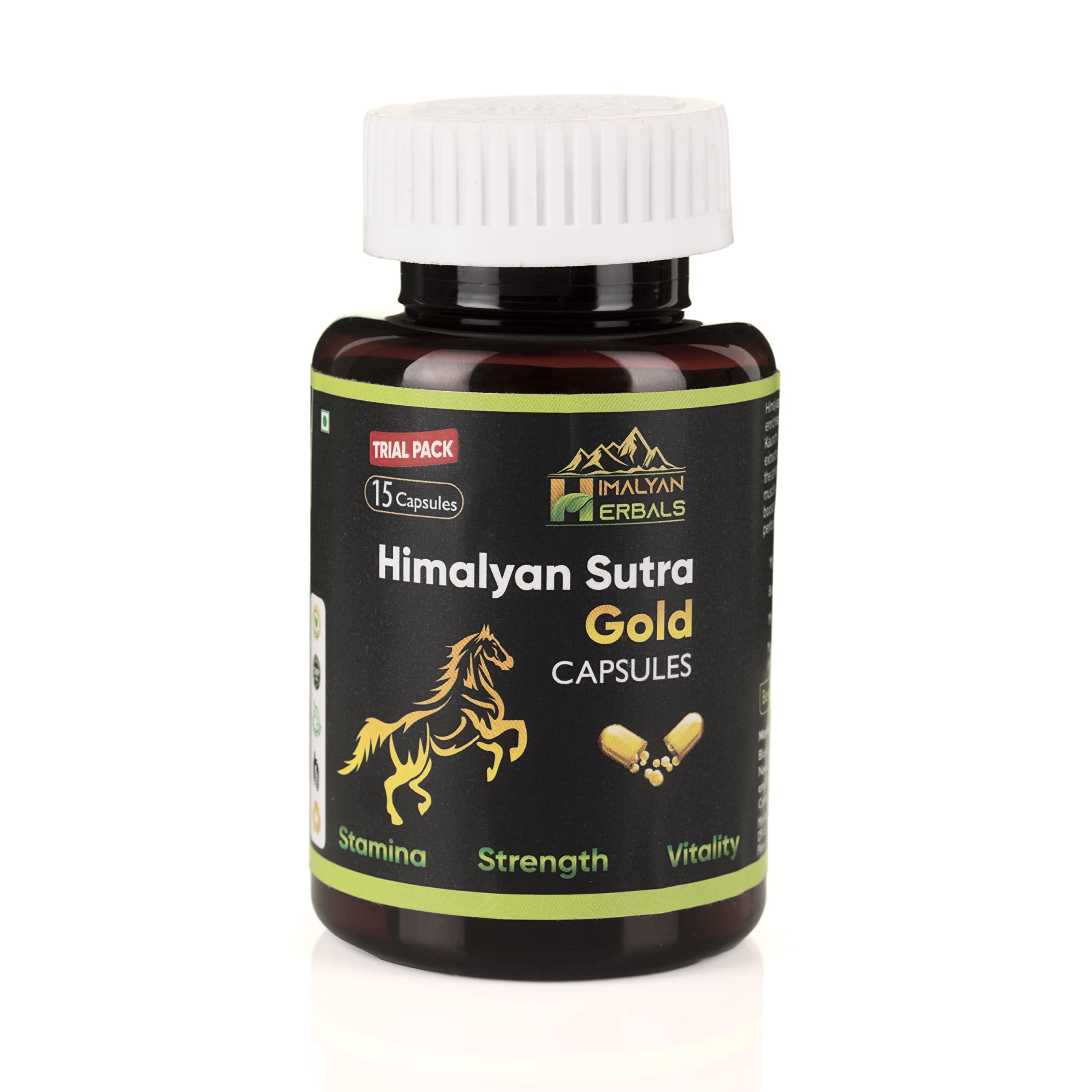 Himalyan Herbals Sutra Gold Capsules for Men (15 Capsules Pack) (B0BNVVBV1G) Amazon Price History, Amazon Price Tracker