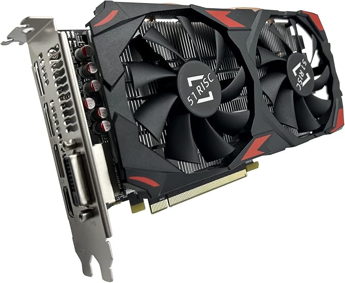 51RISC Radeon RX 580 8GB Graphics Card, GDDR5 256bit 2048SP VR Ready