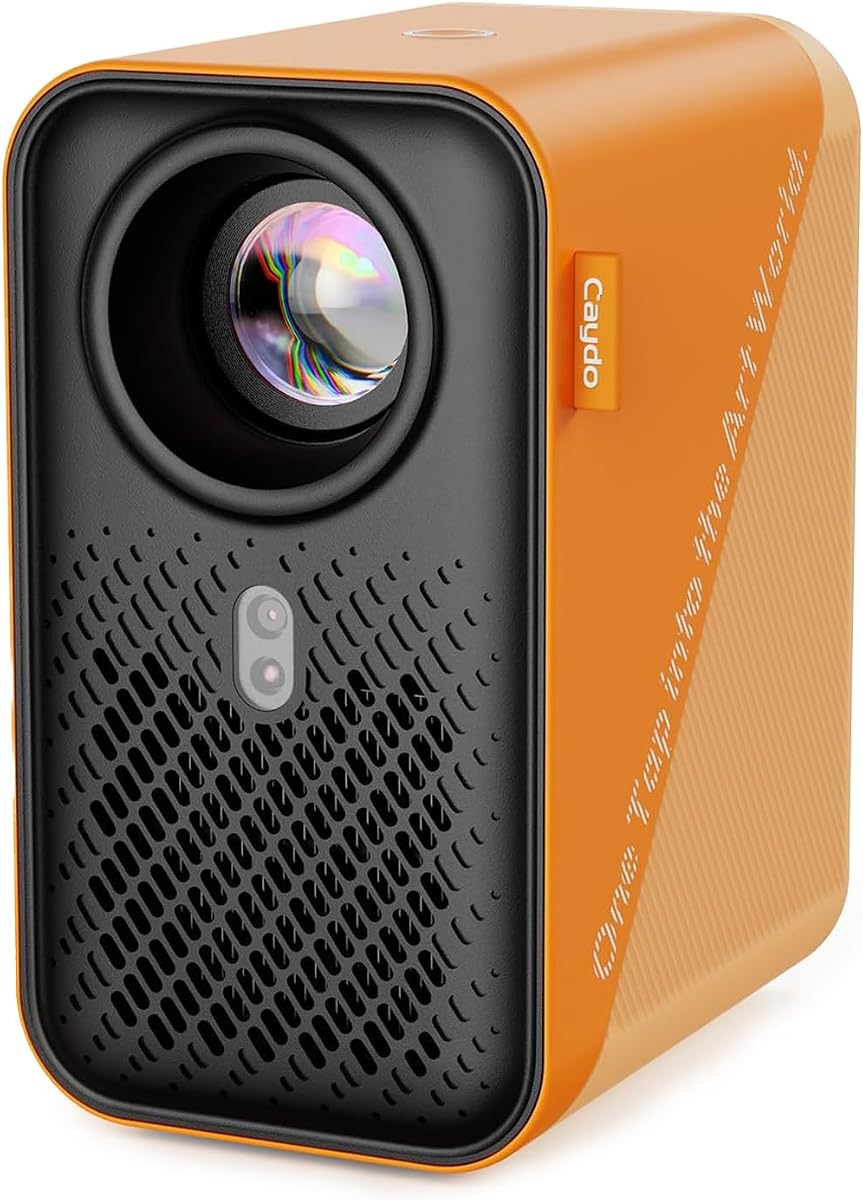 Caydo P1 Art Projector for Artists, Built-in Exclusive Drawing App | Auto Focus & Keystone, Auto Screen-Fit, 30''-100’’ Projection Size, Sealed Optical Engine, Dual-band WiFi & Bluetooth 5.0