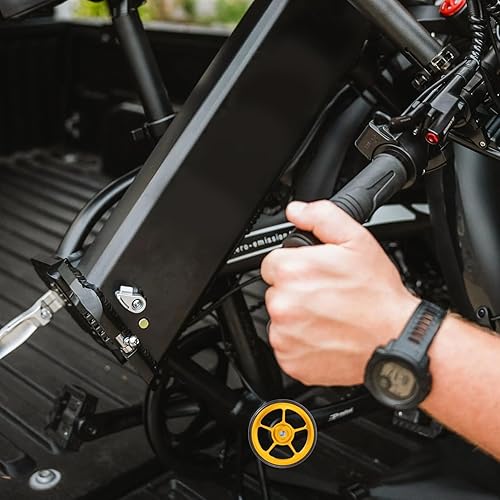 Miniatura 9 de SUPVOX 2 unidades para bicicletas plegables, resistentes y ligeras, extensoras de bicicleta, reutilizables para un cómodo transporte y