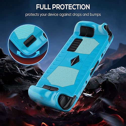 Miniatura 2 de YUANHOT - Funda protectora mejorada para cubierta de vapor con protector de pantalla, kit de accesorios de cubierta protectora de TPU suave con