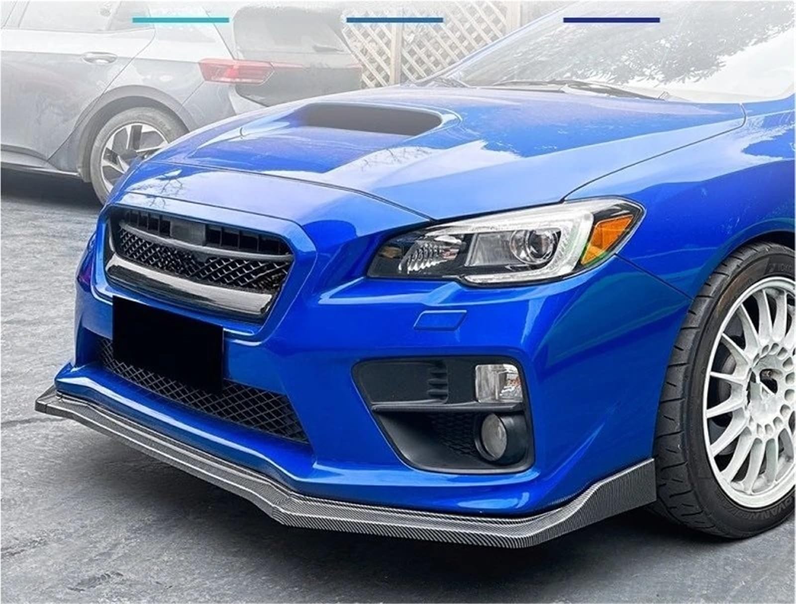 Amazon | 車用フロントスポイラー スバル WRX STI VA 2015 2016 2017