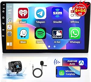 Hikity Android Auto Radio Für Hyundai I20 (2015-2018) – 9 Zoll, Wireless CarPlay, 8-Core, 4+64GB, GPS