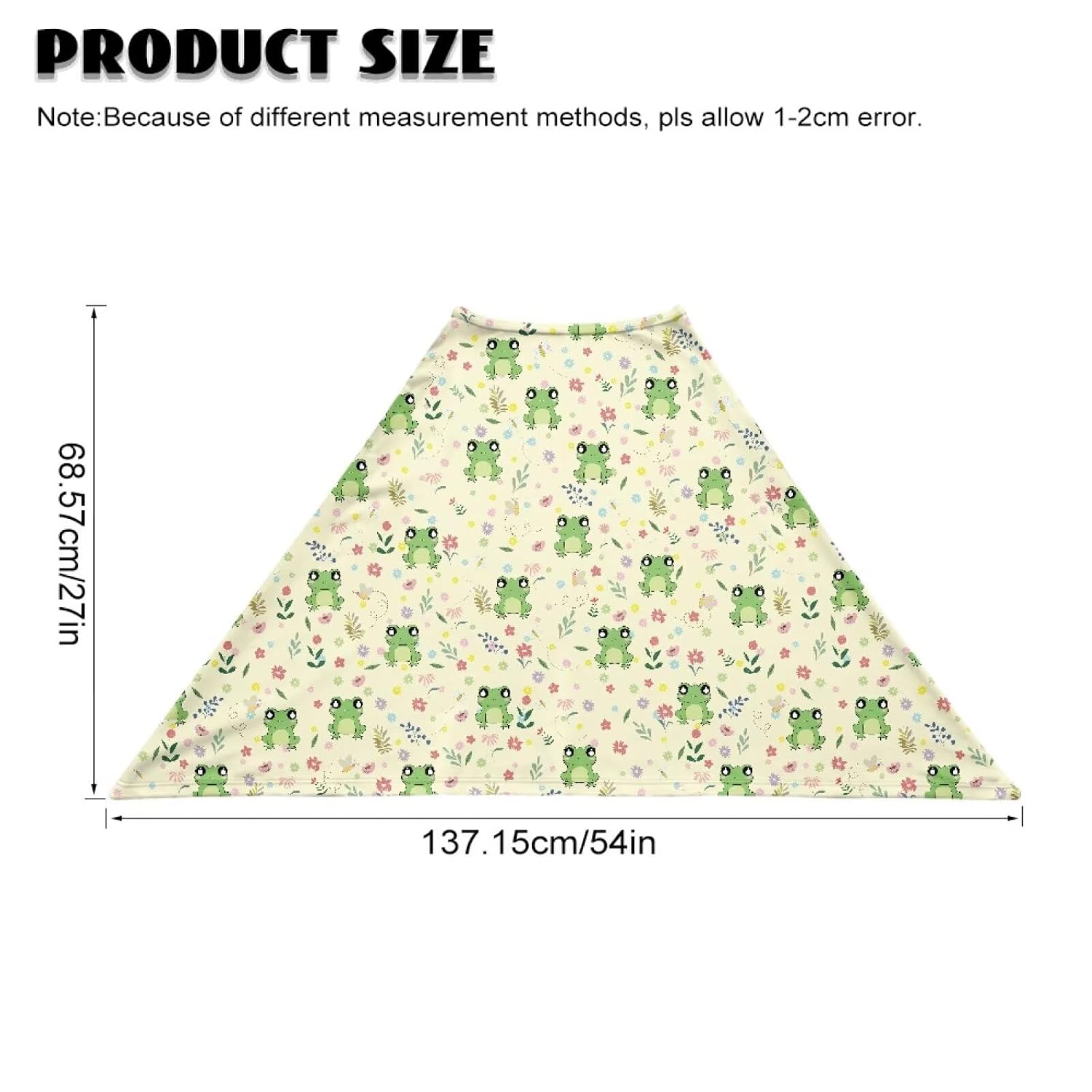 Green Frog Nursing Cover for Breastfeeding Lightweight & Breathable Privacy Breast Feeding Covers for Women Multi-Use Scarf, Shawl, Baby Blanket Postpartum Essentials, Newborn Must Haves