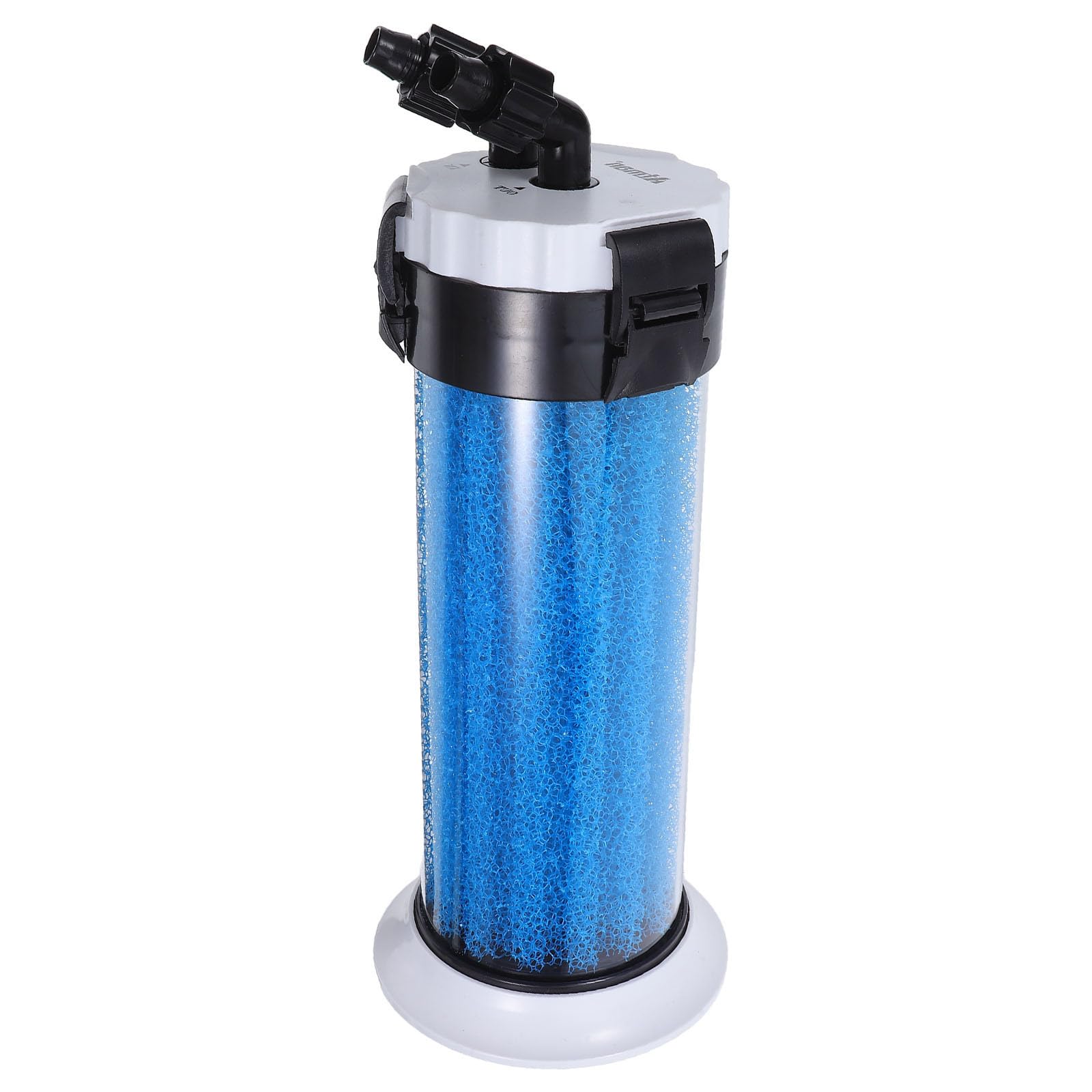 SHINEOFI Filtre Aquarium Externe Bleu avec Filtration Complète et Entretien Pratique, Système Silencieux pour Réservoirs à Poissons et Animaux Aquatiques en Abs