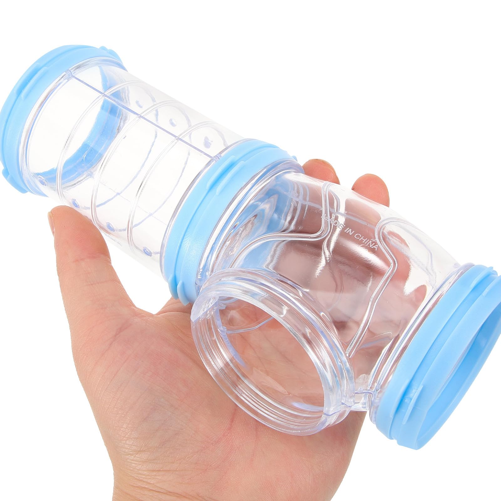 Tubi Tunnel Esterni per Gabbia Diy, 2 Set in Plastica | Collegabili, Area Sicura per Ricci e Porcellini D'india, per Area Giochi e Recinto