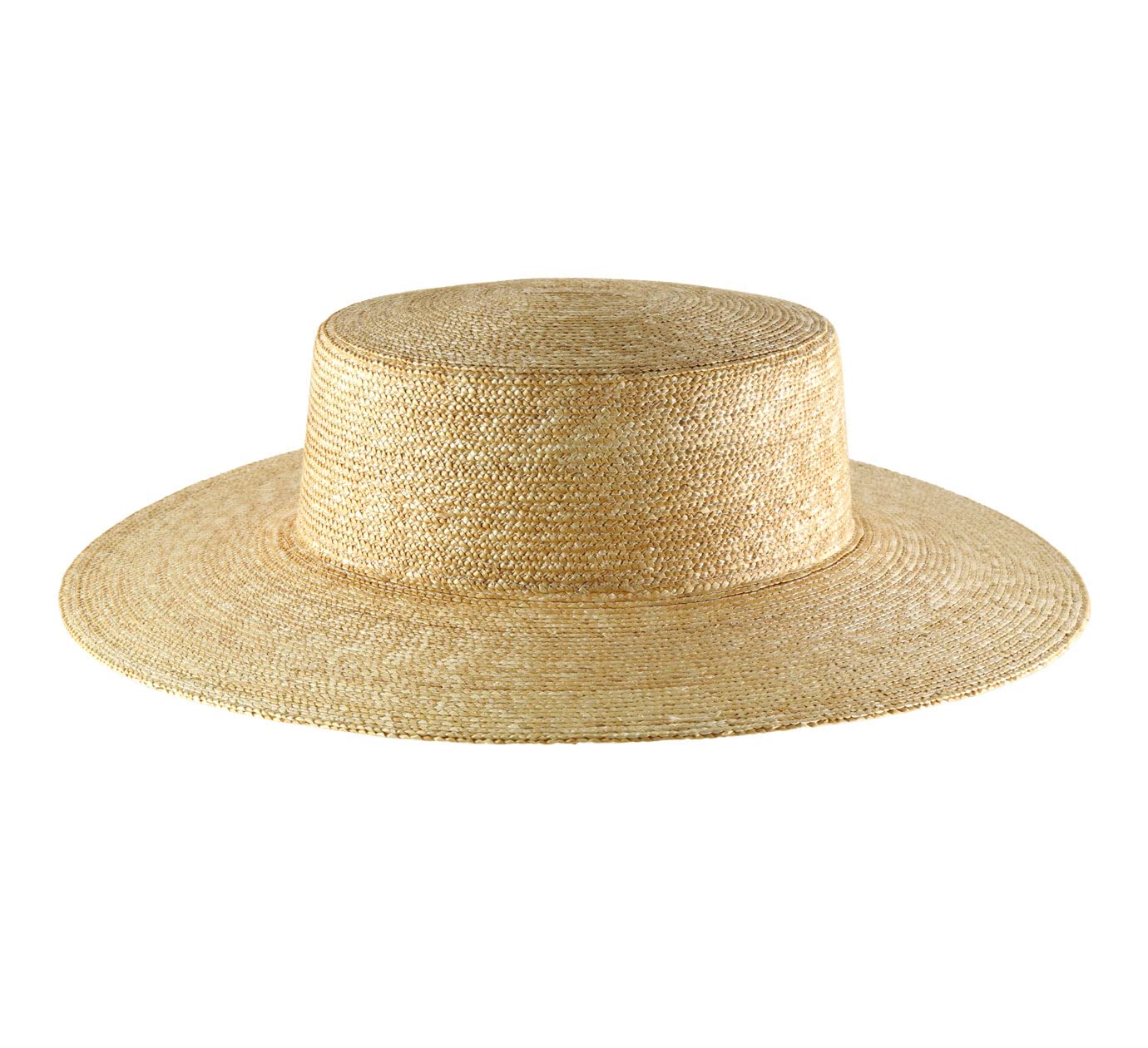 Cappello Paglietta Tesa Larga Canotier Luxe Large