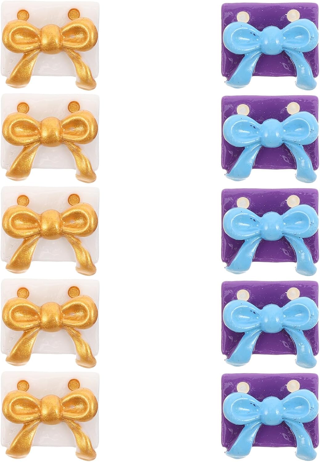 20pcs Mini Box Christmas Figures, Small Miniature Present Box Holiday Figurines for Tabletop Ornament, DIY Crafting Accessories Dollhouse Party Display