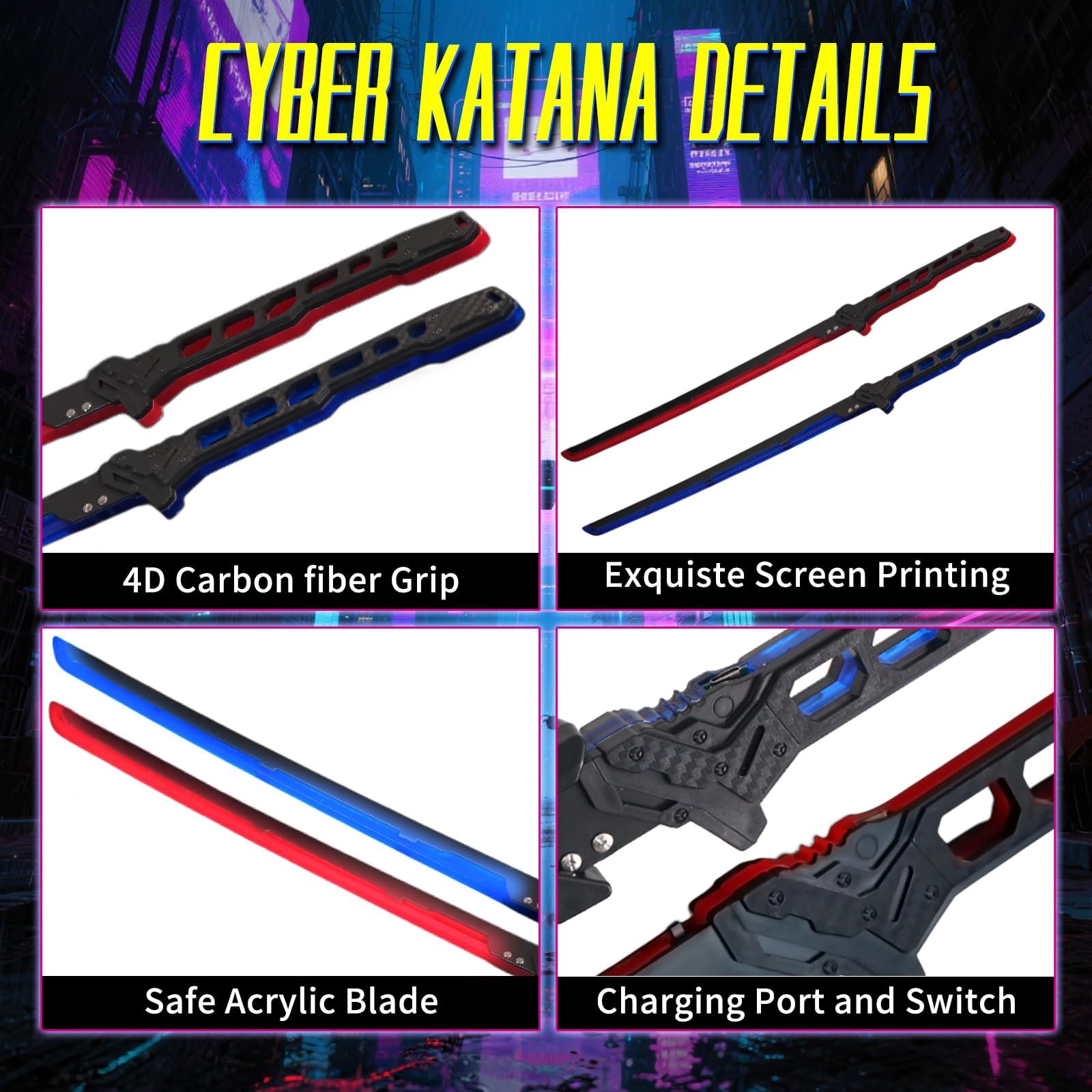 Light Sword Red and Blue