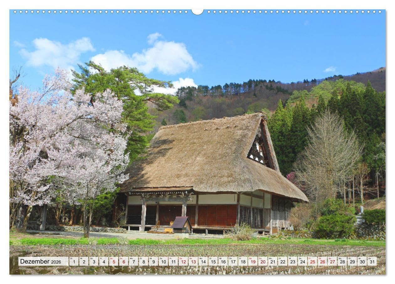 Japan das Land der aufgehenden Sonne (hochwertiger Premium Wandkalender 2026 DIN A2 quer), Kunstdruck in Hochglanz: Japan - zwischen Tradition und Moderne. (CALVENDO Orte)