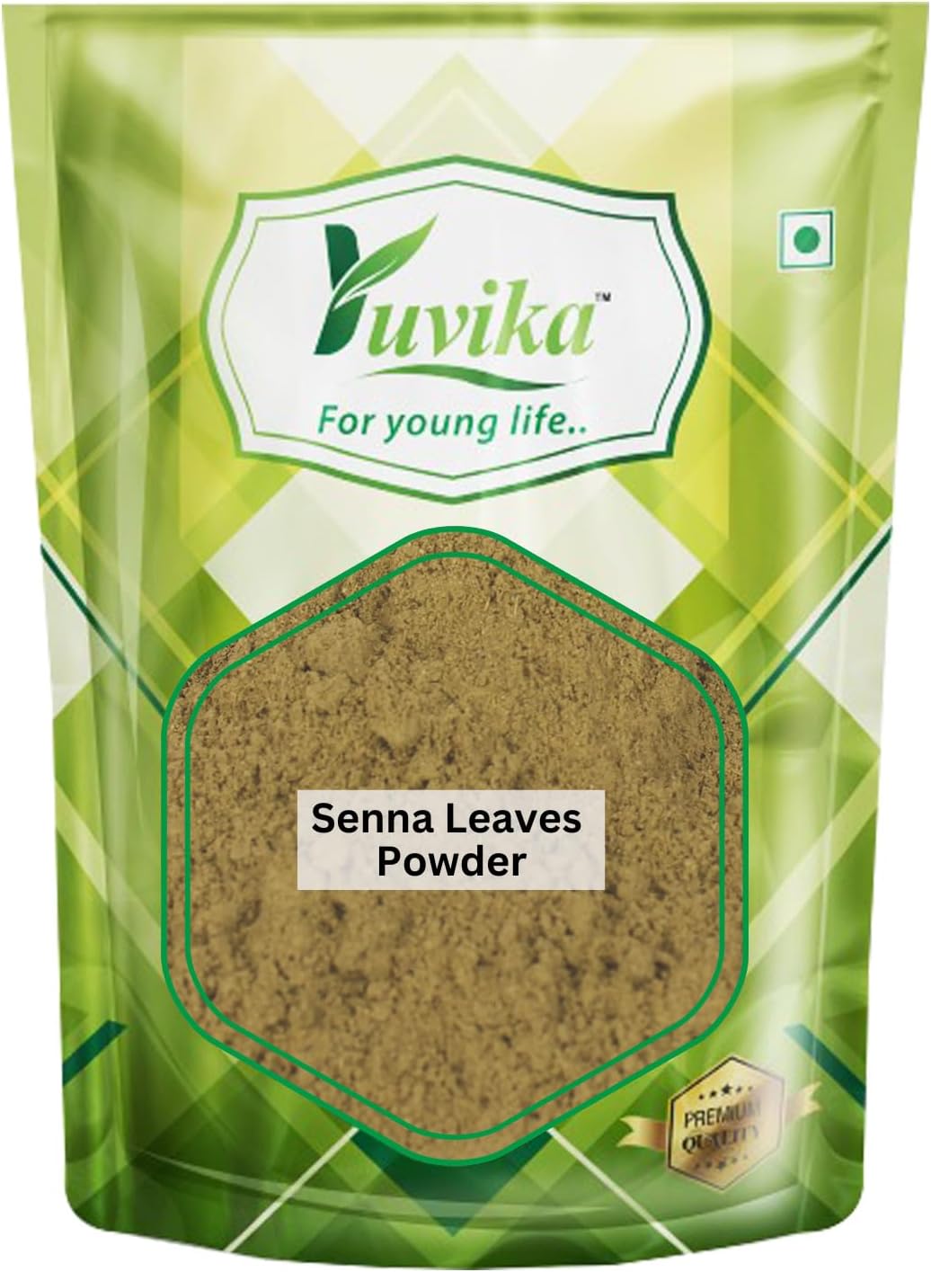 Senna Leaves Powder - Sanay Leaves Powder - Cassia Angustifolia - Senna Alexandrina 200 Grams