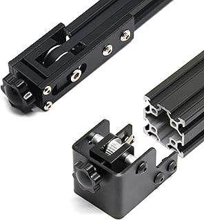 Yeebyee 3D Printer Belt Tensioner Upgrade 2020 Profile X-axis + 4040 Y-axis Synchronous Belt Tensioner for Ender 3 Pro/ Ender3 V2/ CR-20 Pro (2020 X-axis+4040 Y-axis)