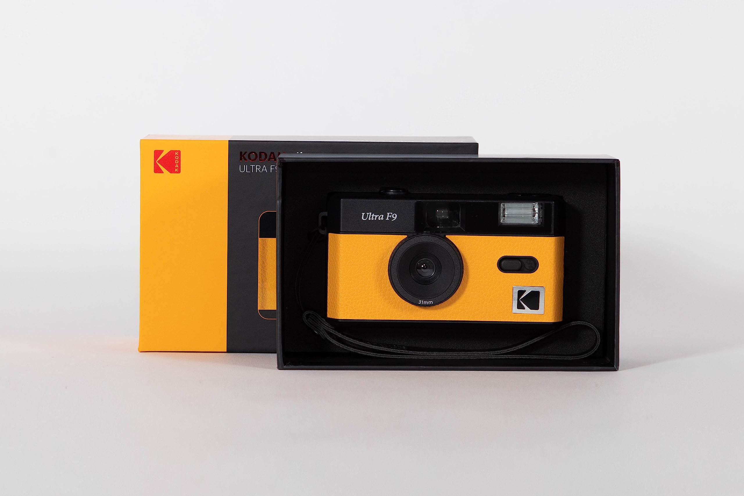 Amazon.com: Kodak Ultra F9 Film Camera, 35mm, Black x Yellow