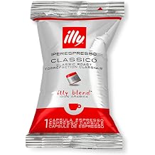 Illy Coffee - iperEspresso Capsules x100 - Coffee Pods - Classico Medium Roast - 100% Arabica Coffee Beans - for Espresso & Cappuccino - Compatible - Individually Wrapped