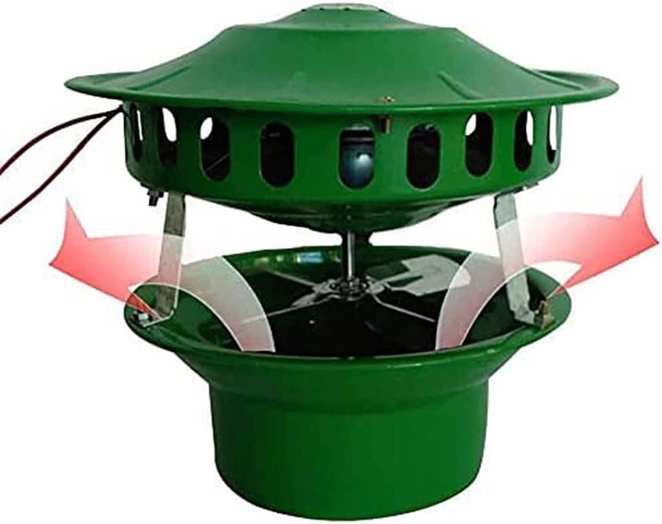 Ventilateur de brouillon induit pour extracteur d'air de cheminée et de barbecue