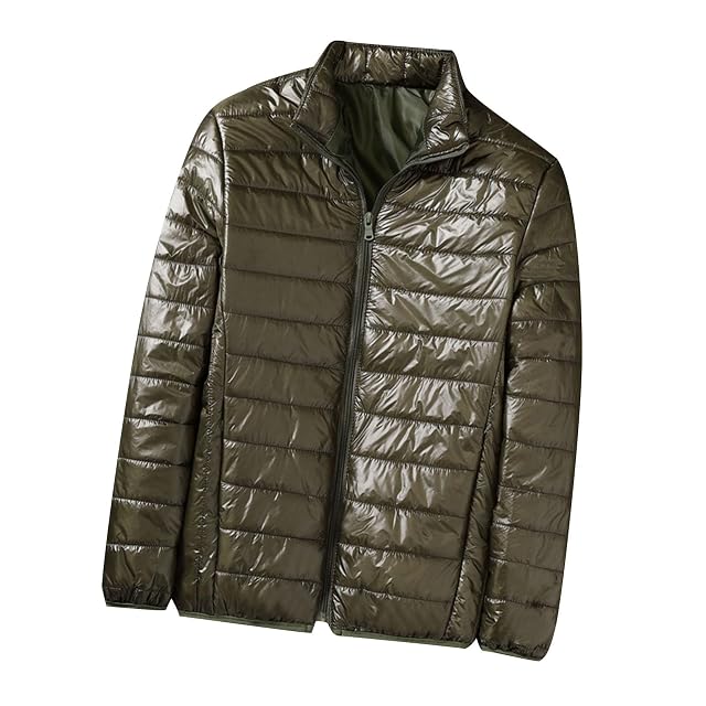 Mens Puffer Jackets Oversized down Jackets Winter Warm Quilted Puffer Jacket Coats Baggy Jackets Zipper Cardigans