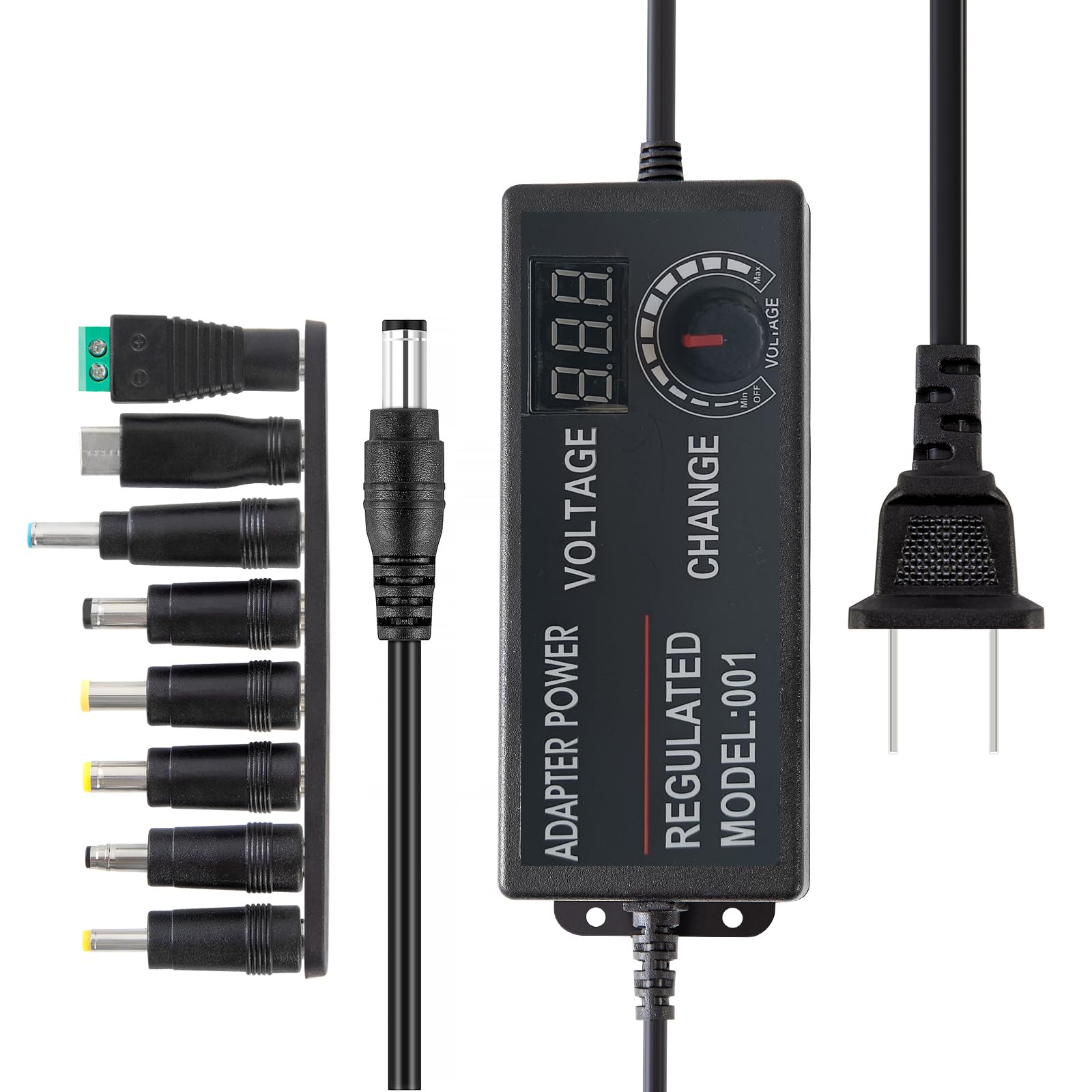 Amazon.com: HZHFCB 3V-24V 3A 72W Power Supply Adjustable DC from