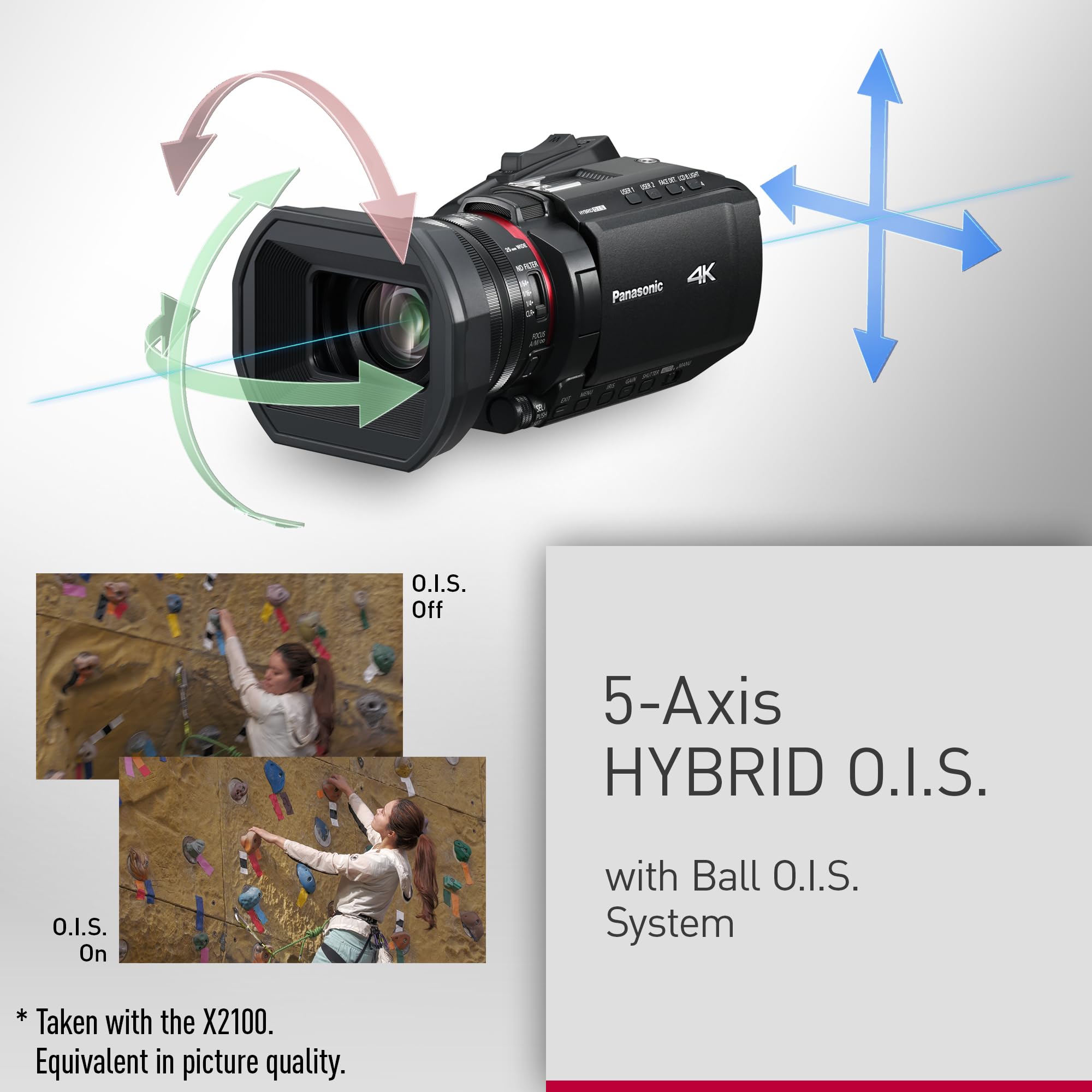 PANASONIC Camescope HC-X1200E - 4K Noir