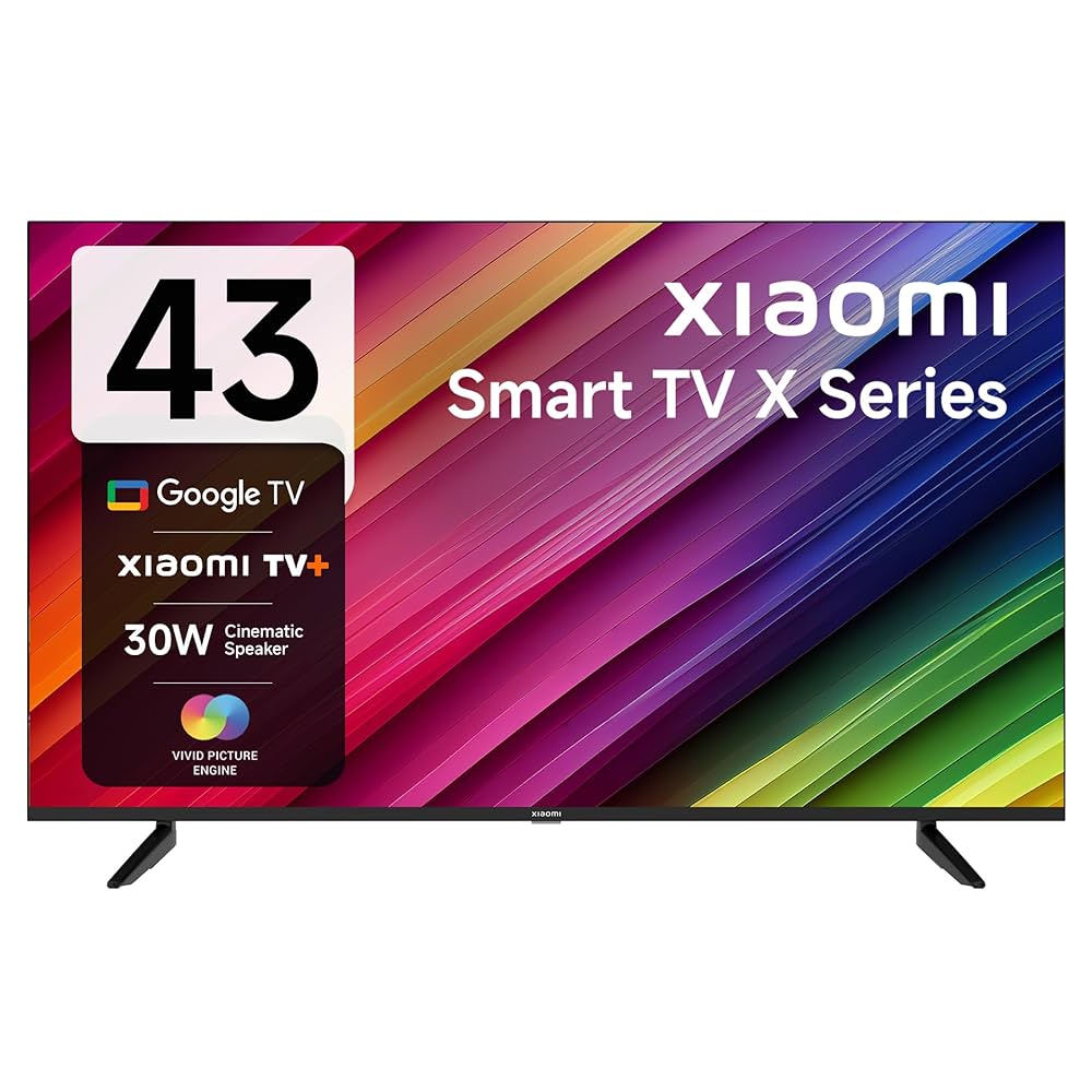 Xiaomi 108 cm (43 inches) X Series 4K Ultra HD Smart Google
