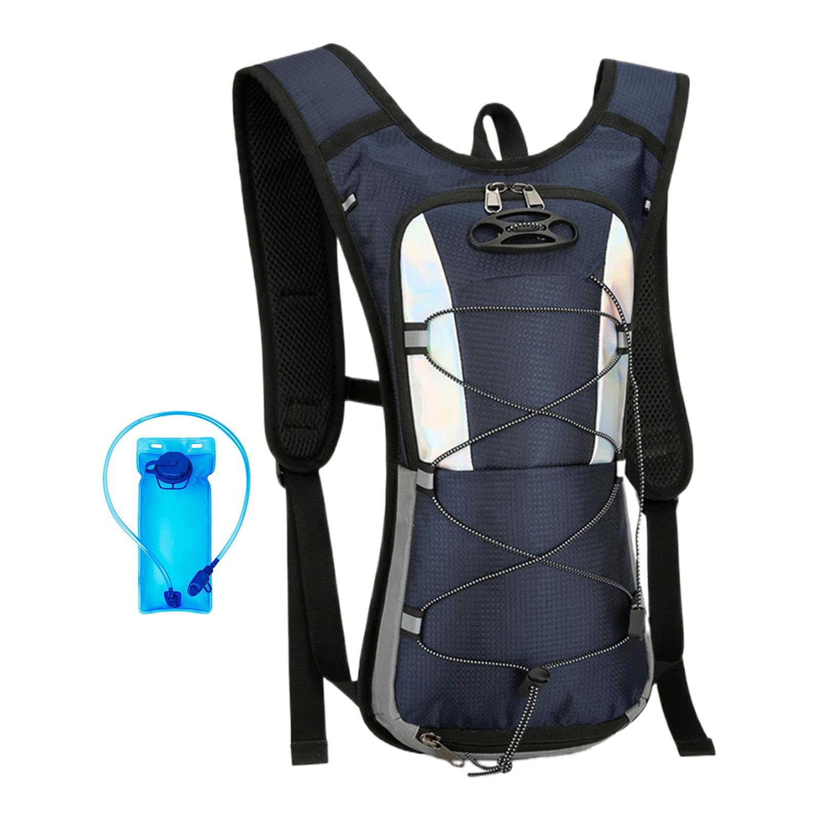 CALANDIS™ Hydration Backpack with 2L Hydration Bladder for Biking Backpacking Climbing Dark Blue | Hydration Packs | Hiking Backpacks | & Hiking | Outdoor Sports-image-16