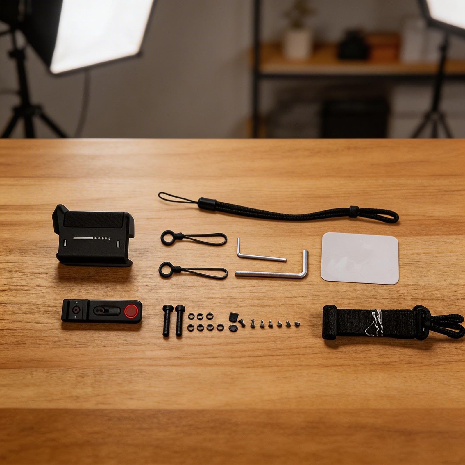 Zestaw metalowych uchwytów z wyzwalaczem do DJI Action 5 4 3 Pro i Insta360 do GO Ultra Pro, antypoślizgowy uchwyt, z klatką do stabilnych zdjęć, wytrzymała metalowa konstrukcja do kamer sportowych