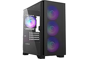 Montech AIR 100 ARGB ATX Mini Tower Case: Airflow and Elegance