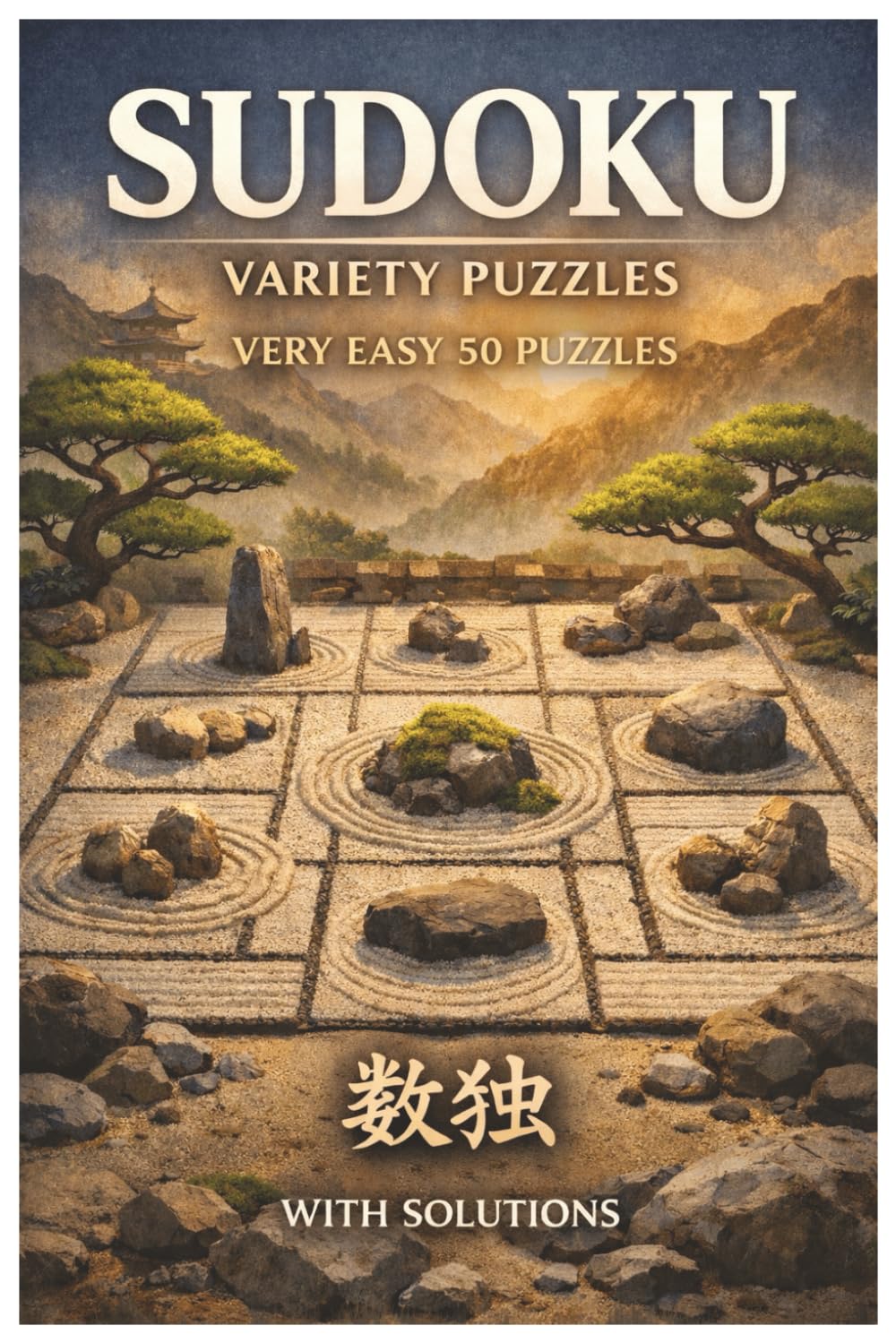 Sudoku Variety Puzzles: 50 Very Easy Puzzles with Solutions | Relaxing Logic Games for Beginners and Stress-Free Play