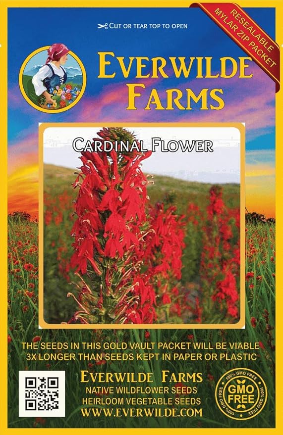Everwilde Farms 2000 Cardinal Flower Native Wildflower