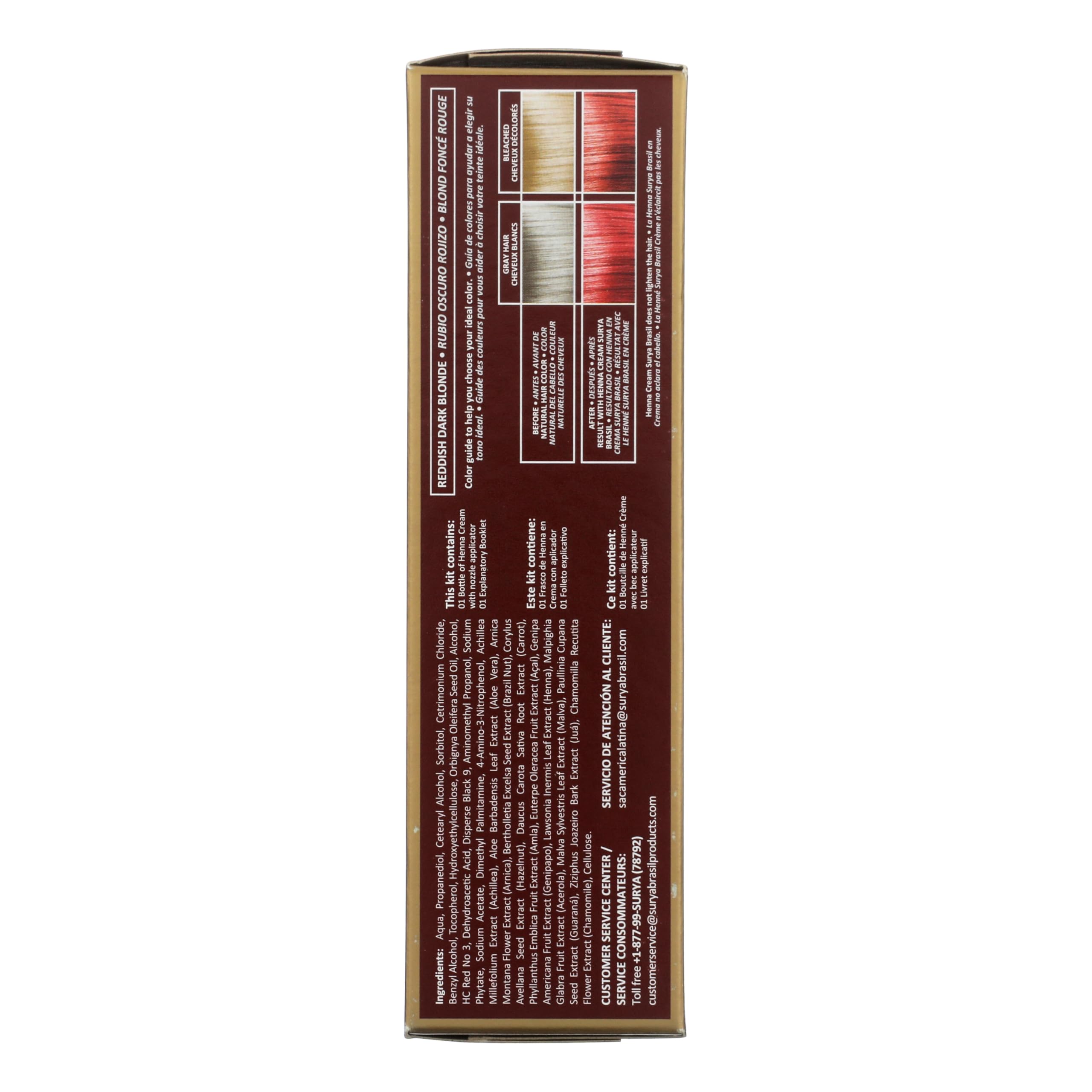 Amazon.com : Surya Brasil - Reddish Dark Blonde Semi Permanent