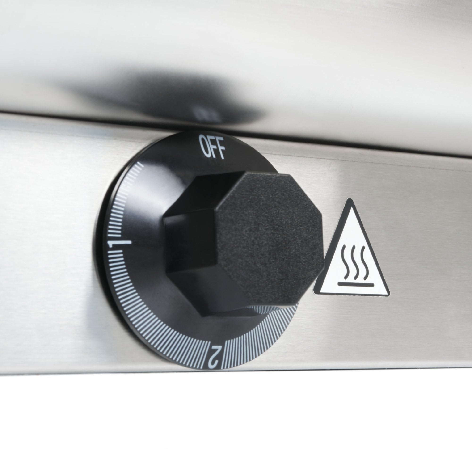Mahlzeit Chauffe-Plats Électrique en Acier Inoxydable pour GN 1/1-9 litres - Jusqu'à 80 °C avec écran - Chauffe-Plats pour Buffet, Restauration et Fête