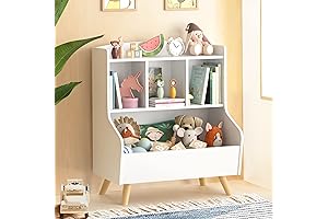 Kids Bookshelf and Toy Organizer: Declutter by Design