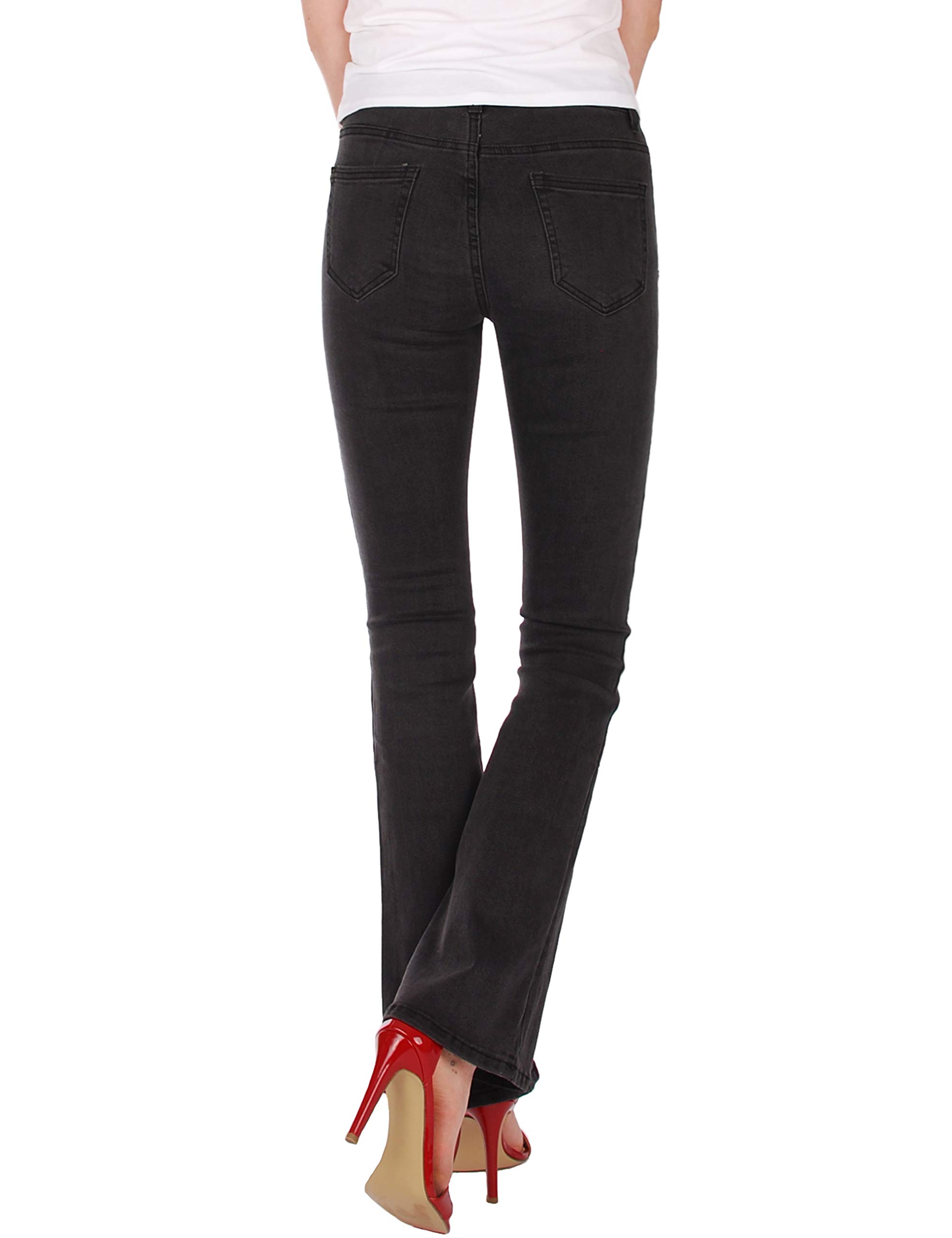 Fraternel Jeans Donna Bootcut Stretch Vita Normal