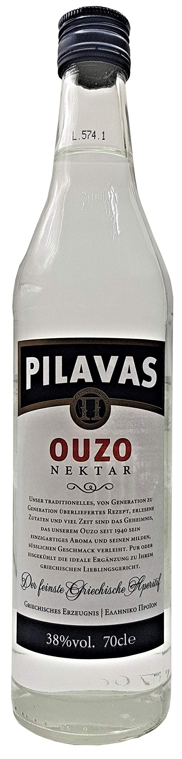 Pilavas Ouzo Nektar 38% Vol. 6 x 0,70l Griechisches Erzeugnis