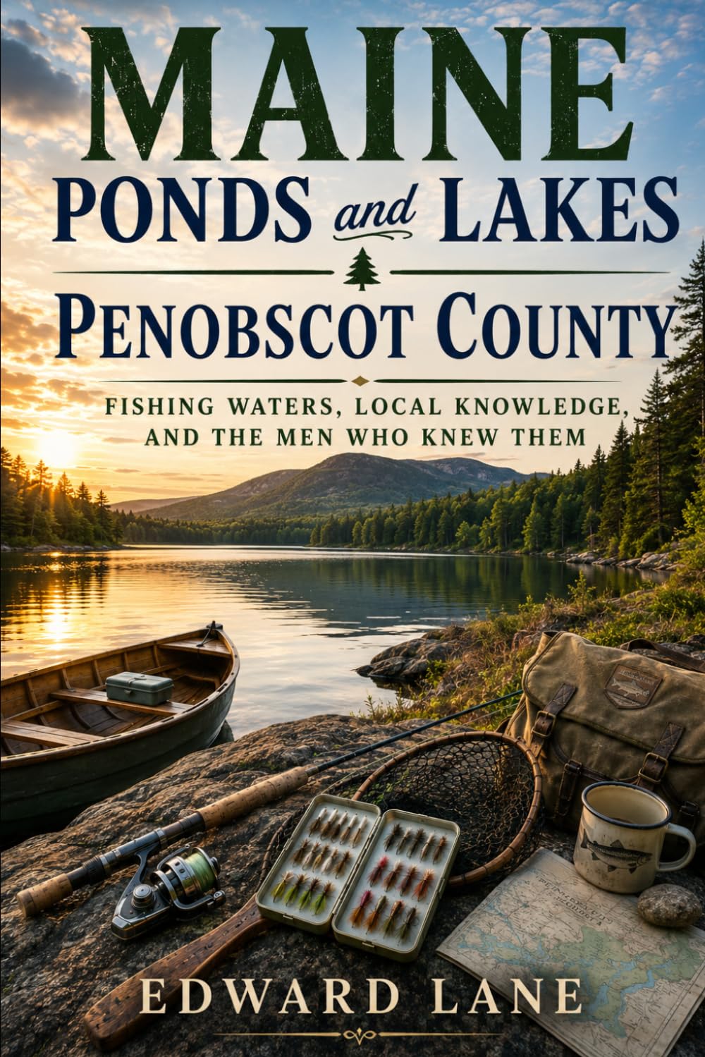 MAINE Ponds and Lakes — Penobscot County: Fishing Waters, Local Knowledge, and the Men Who Knew Them