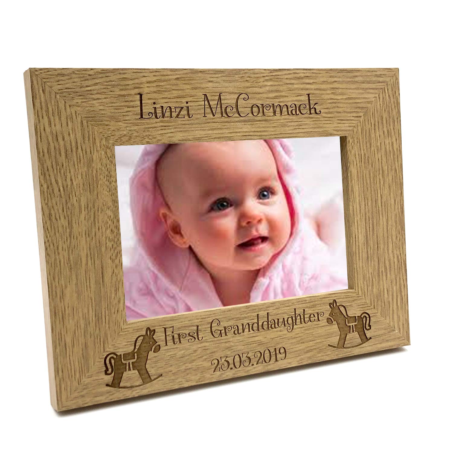 Ukgiftstoreonline No Personalisation Personalised First Granddaughter Photo Frame Gift (8 X 10 Inch)