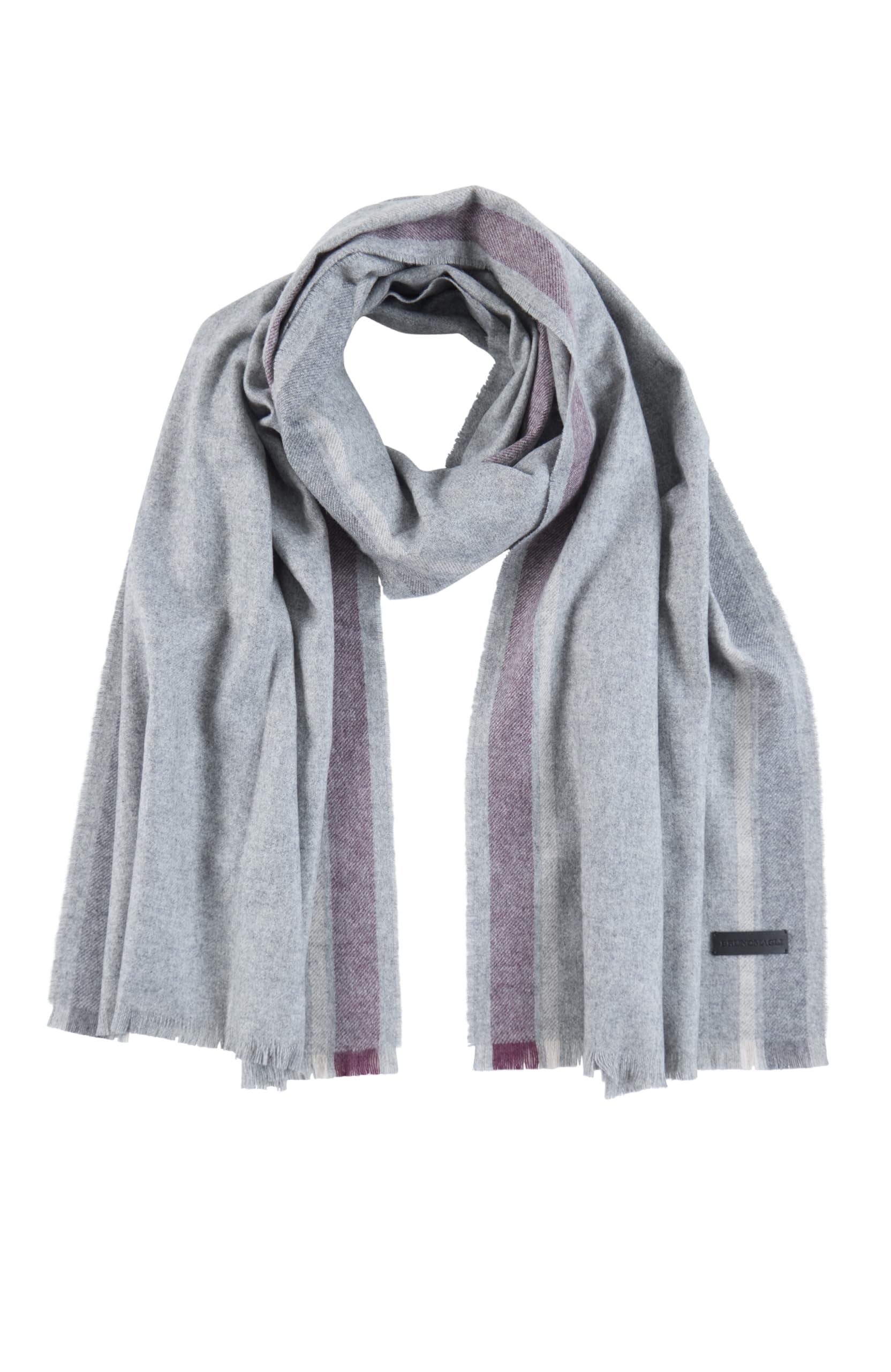 Bruno Magli Men’s Lightweight Oversized Silk Cashmere Scarf – Soft Luxury Winter Scarves for Men