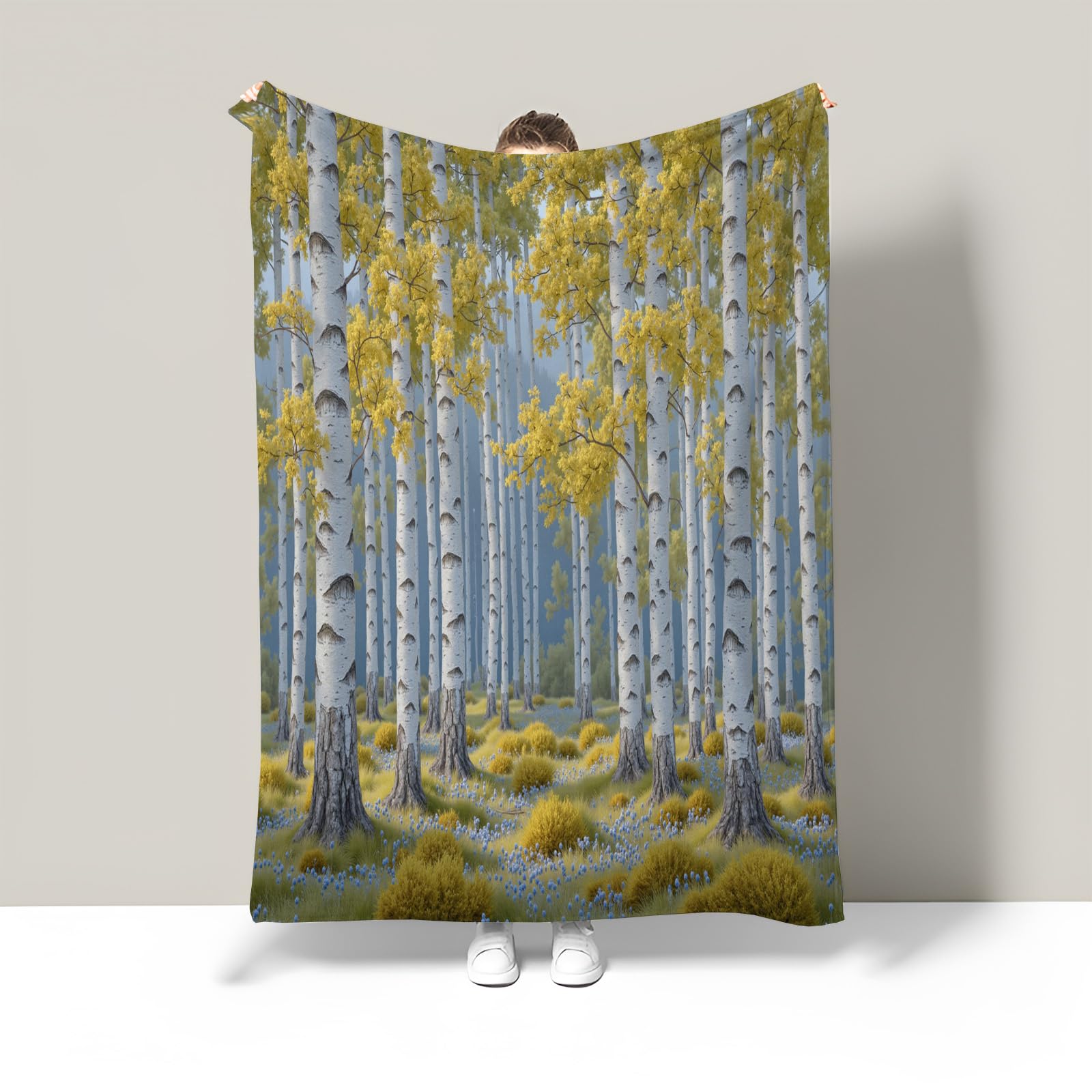 Couverture en flanelle douce et confortable toutes saisons