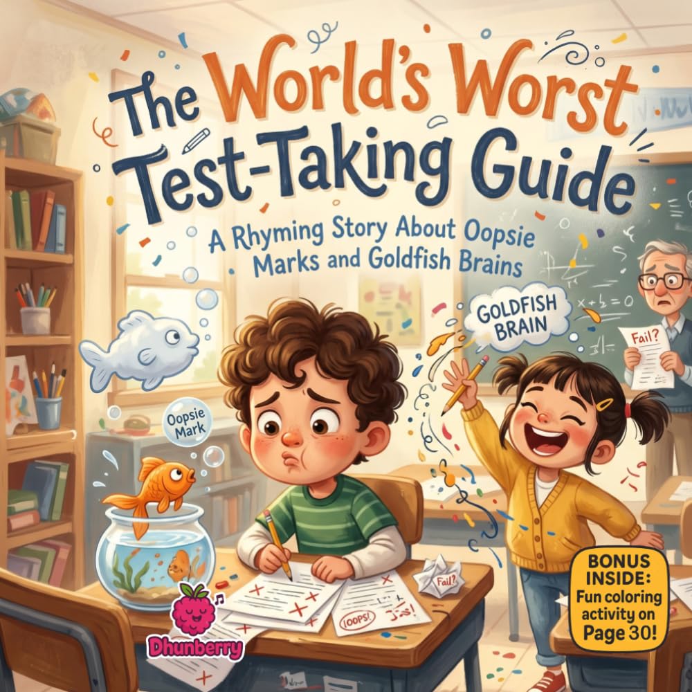 The World’s Worst Test-Taking Guide: A Rhyming Story About Oopsie Marks and Goldfish Brains
