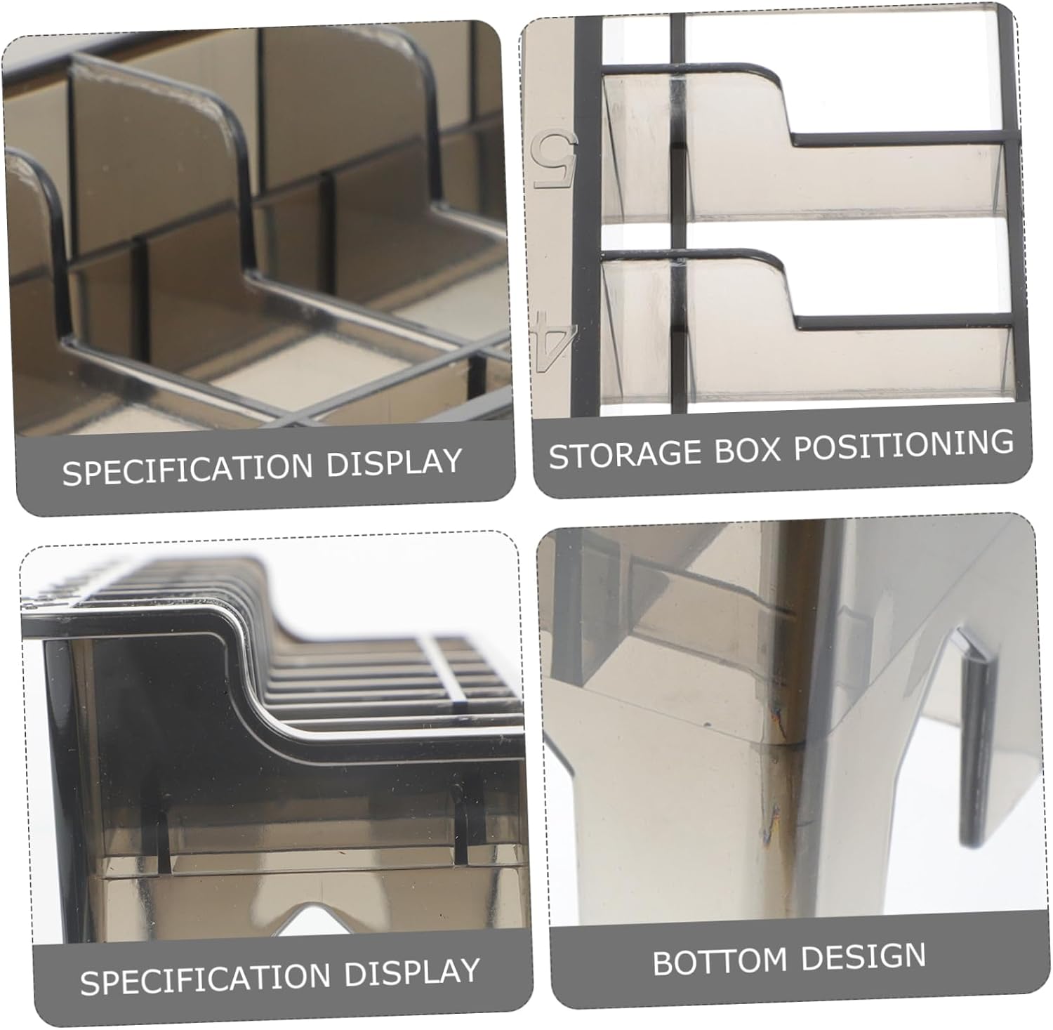 VICASKY Material Hair Clipper Box Comb Storage Holder Electric Shear Case Comb Organizing Box