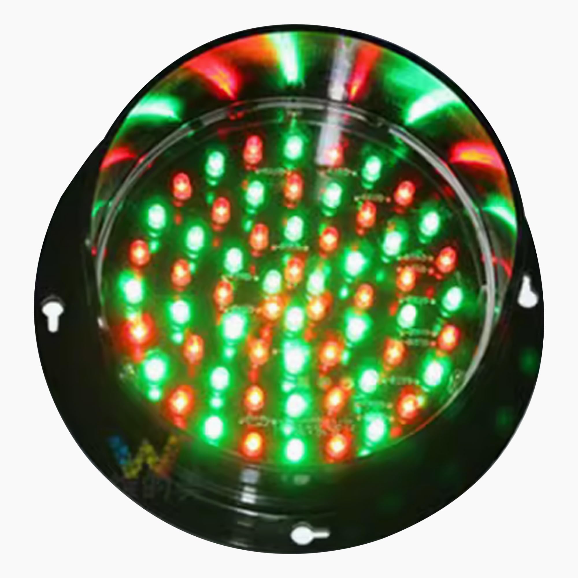 Lampada semaforica in Stile, Canna Luminosa Bicolore, Resistente alle Alte e Basse Temperature, Due opzioni di Tensione