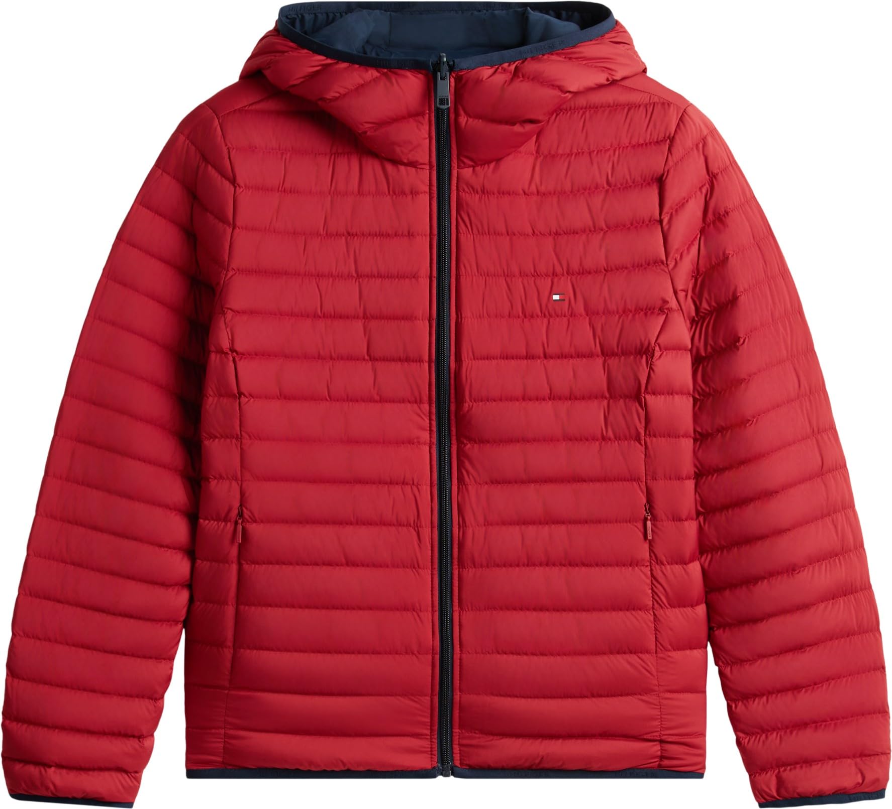 Tommy Hilfiger Stretch Nylon Lw Down Rev Jacket Ww0ww47754 Doudoune Femme (lot de 1)