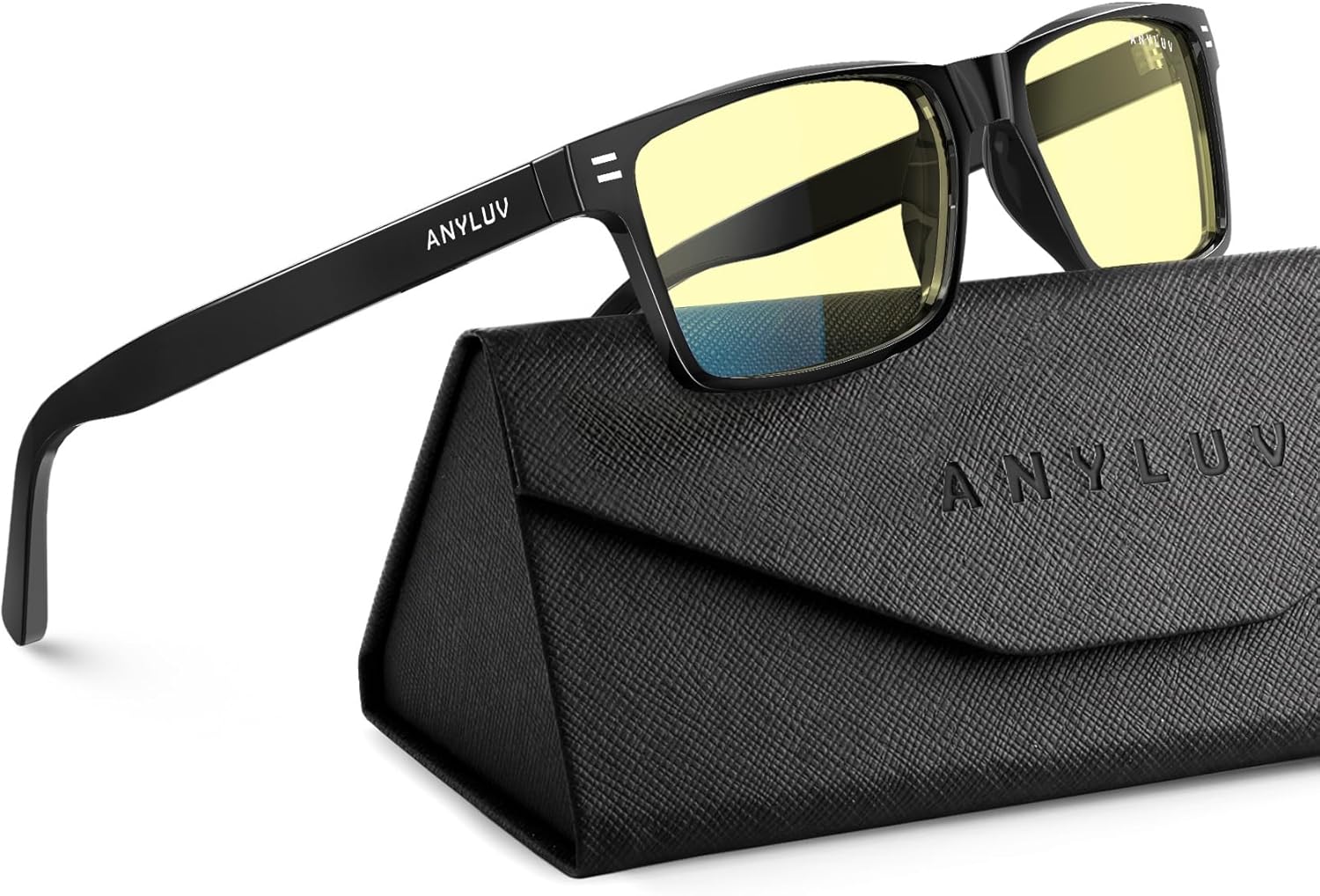 ANYLUV Blue Light Blocking Glasses for Men Anti Blue Light Glasses for Men Women, Eye Strain Relief for Computer Gaming