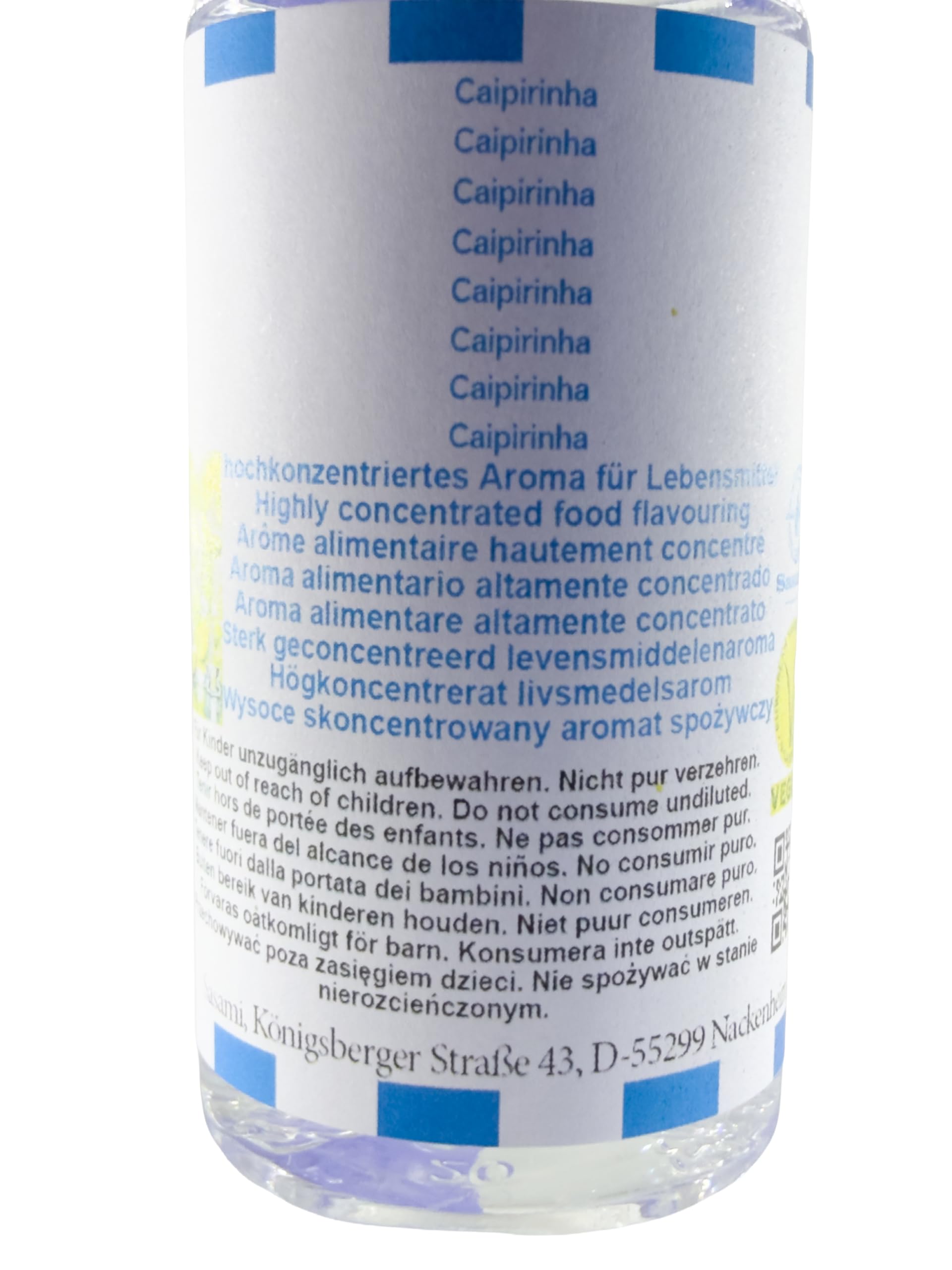 Caipirinha aroma concentrato - vegano - Sasami - 100ml
