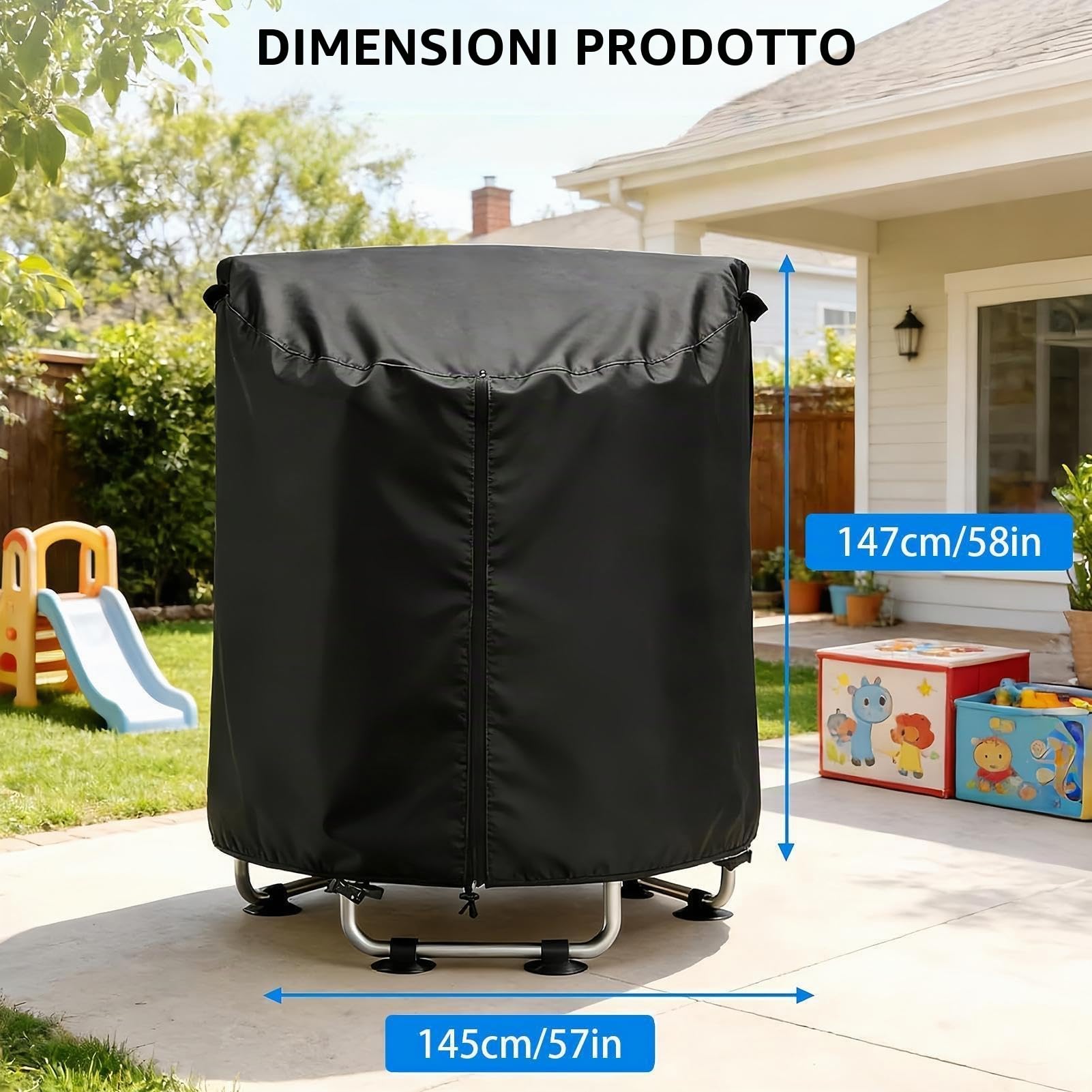 Copertura Superiore Per Tappeto Elastico Telo Protettivo Solare UPF 50+