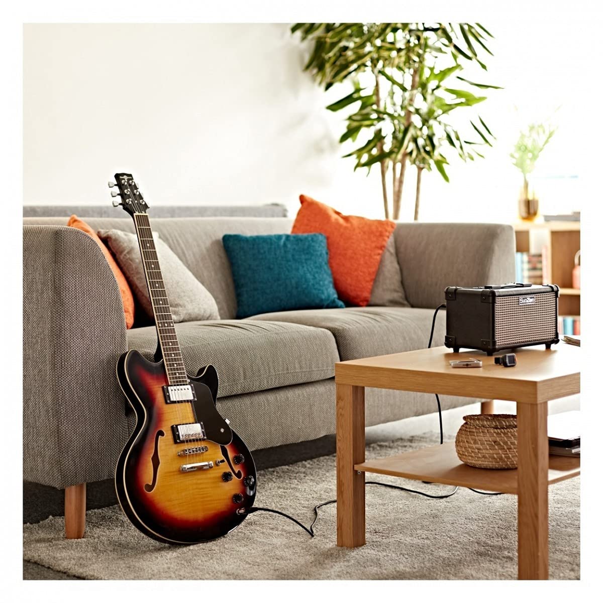 Chitarra Semi Acustica San Francisco by Gear4music con 2 Humbuckers