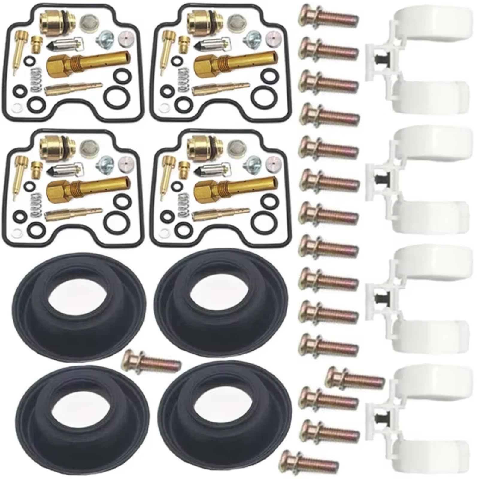 Kit Reparación Carburador Kit De Reparación Carburador Motocicleta para Suzuki para GSX para GSX750 F 1998-2006 para Katana 750 750F Diafragma De Émbolo Flotante | Set 2